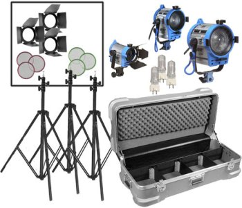 Arri Compact Fresnel Three-Light Kit