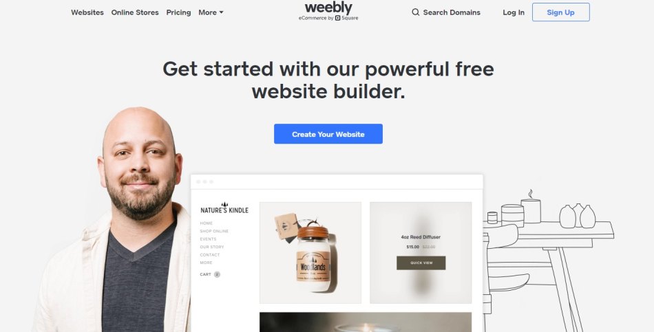 Weebly eCommerce platform