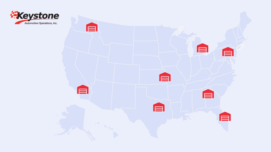 Keystone Automotive Operations - warehouses