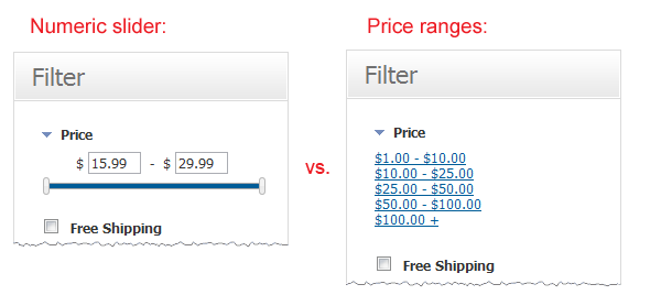 Refine Filters