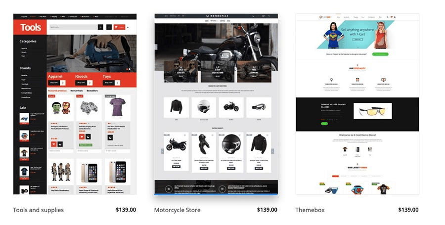 X-Cart eCommerce Design Templates